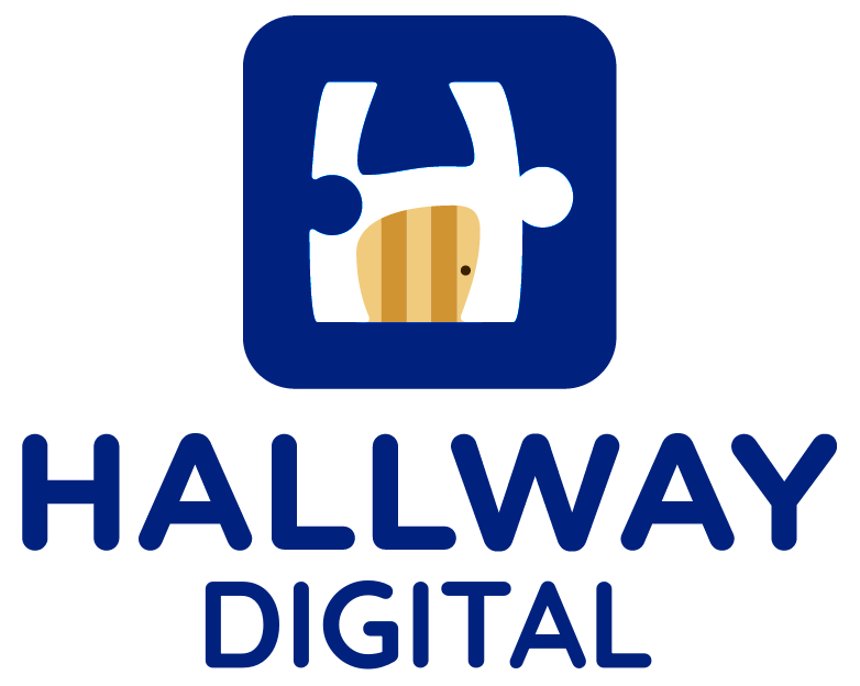 The Hallway Digital Logo.